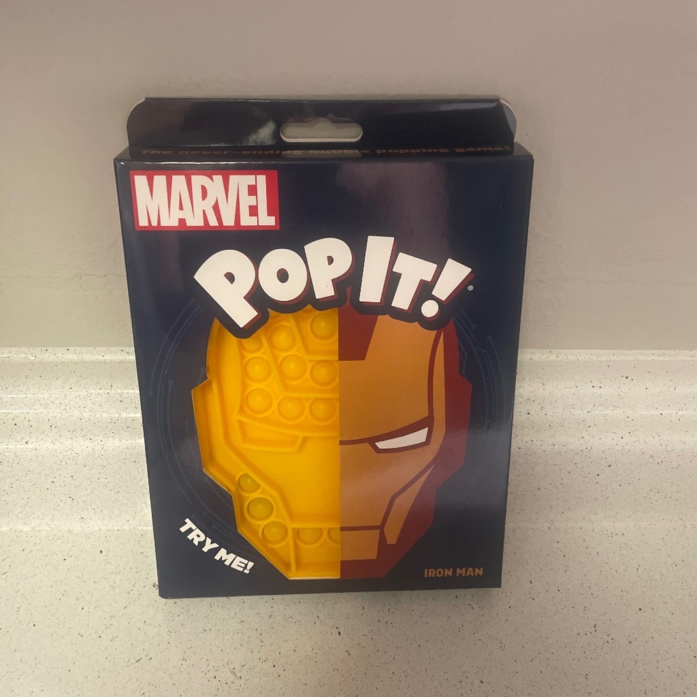 NIB Pop It! Disney Marvel Iron Man